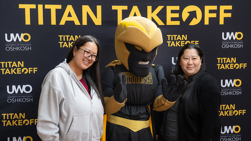 Two females at Titan Takeoff with Clash