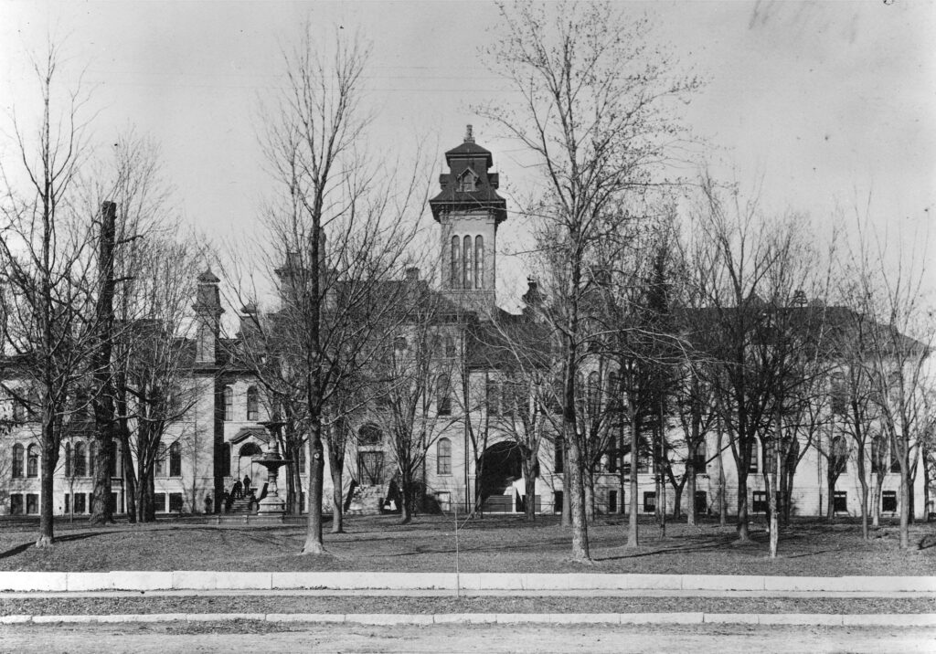Oshkosh Normal School in the 1900s.