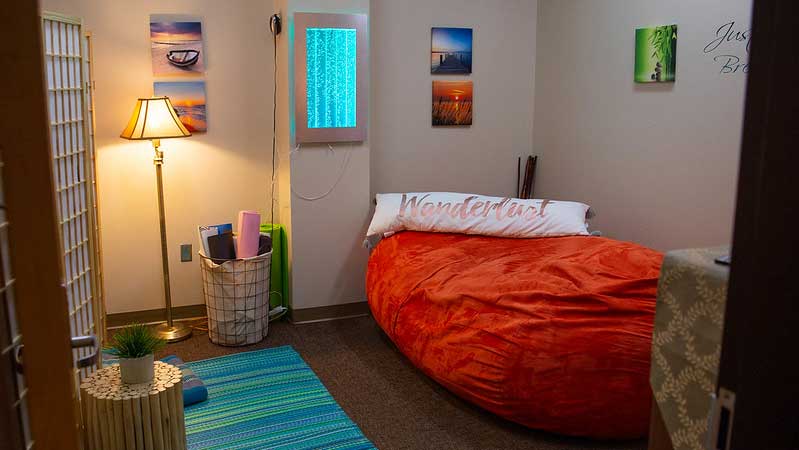 Counseling center room